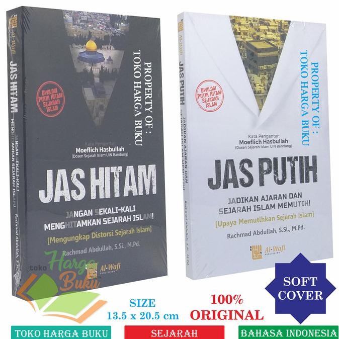 

Paket 2 Buku JAS PUTIH dan JAS HITAM Dwilogi Putih Hitam Sejarah Islam