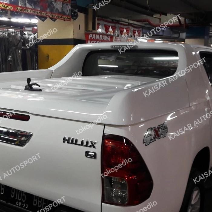 Tutup Bak Hilux Double Cabin Model Fullbox / Cover Bak Belakang Cabin