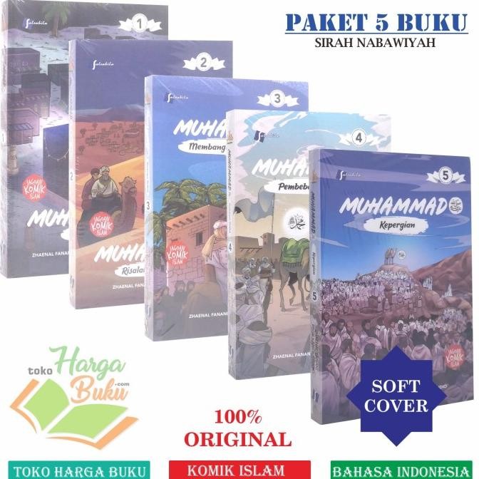 

Paket 5 Buku Komik Muhammad Jilid 1 2 3 4 5 LENGKAP Sirah Nabawiyah