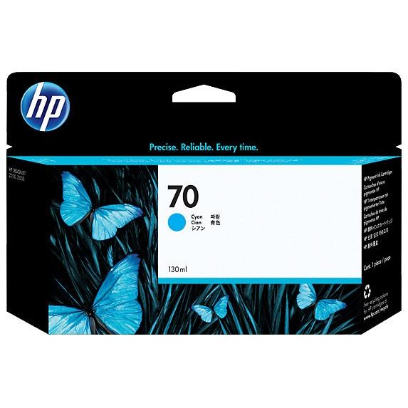 Hp Ink Cartridge 70 Cyan [C9452A]