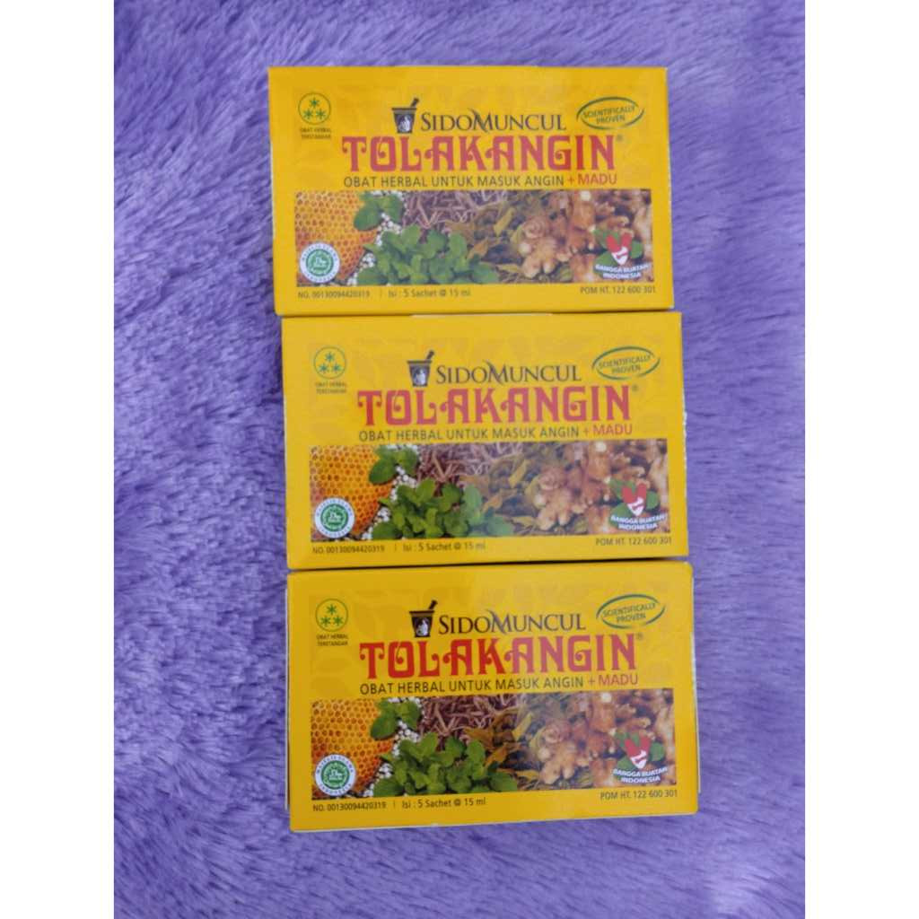

BELI 2 BOX TOLAK ANGIN CAIR ISI 5 GRATIS 1