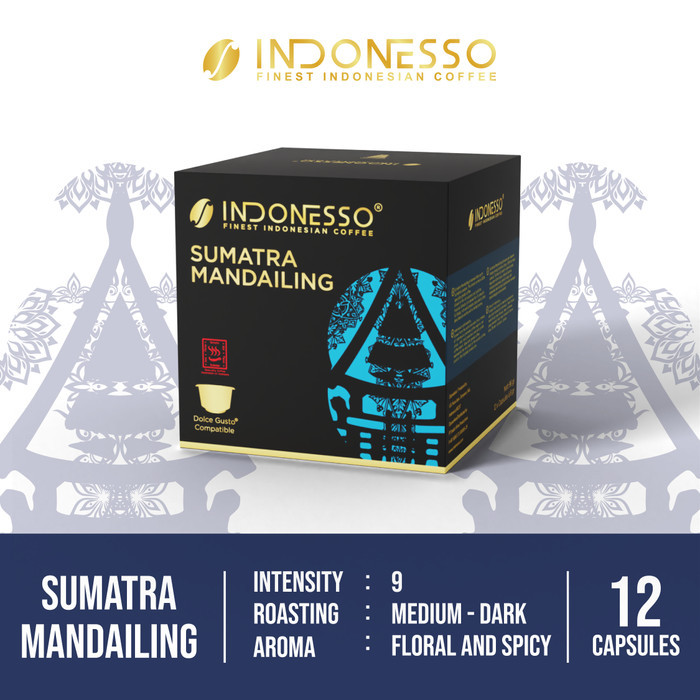 

Terbaru Indonesso Sumatra Mandailing Dolce Gusto Coffee Capsules/Kopi Kapsul