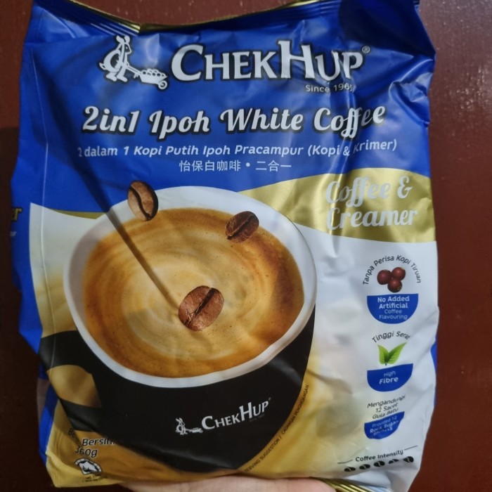 

Diskon Chekhup 2In1 Ipoh White Coffee Coffee & Creamer