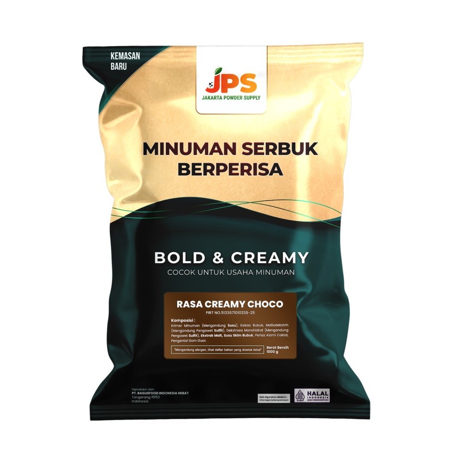 

Terbaru Bubuk Minuman Creamy Chocolate Plain Powder Jps Tanpa Gula
