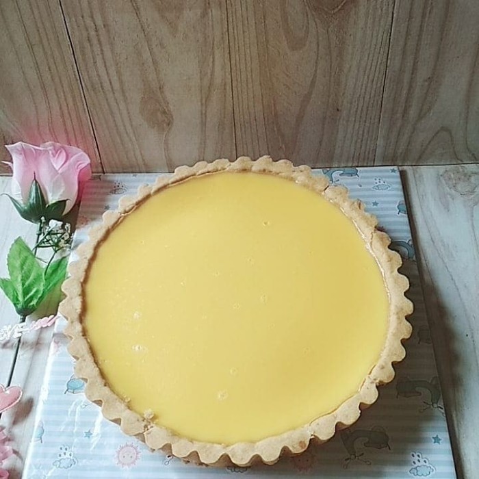 

Ready Stock Tart Susu Original Loyang Besar
