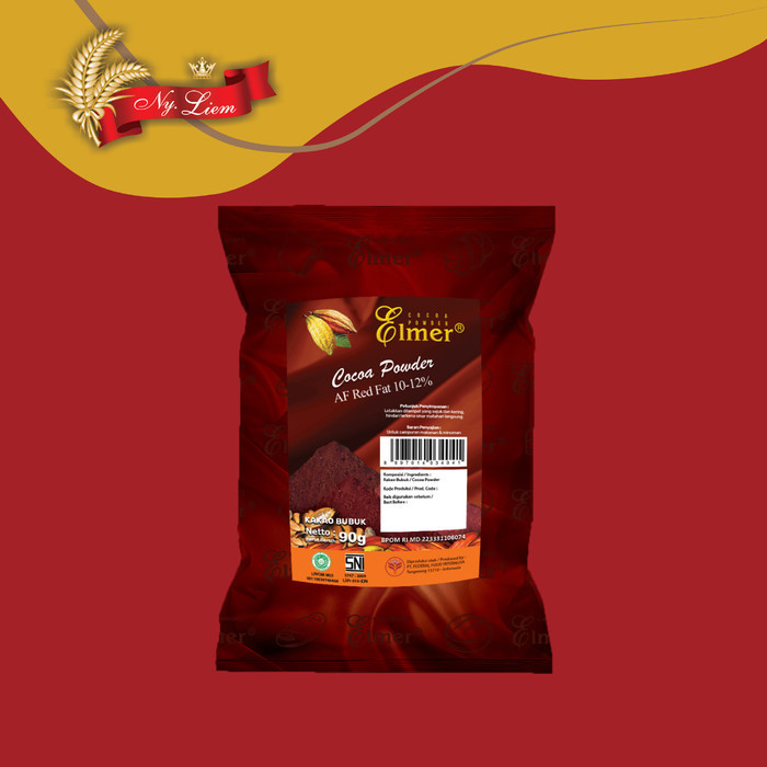 

Termurah Elmer Cocoa Powder African Red Fat 10 - 12 % 1 Kg