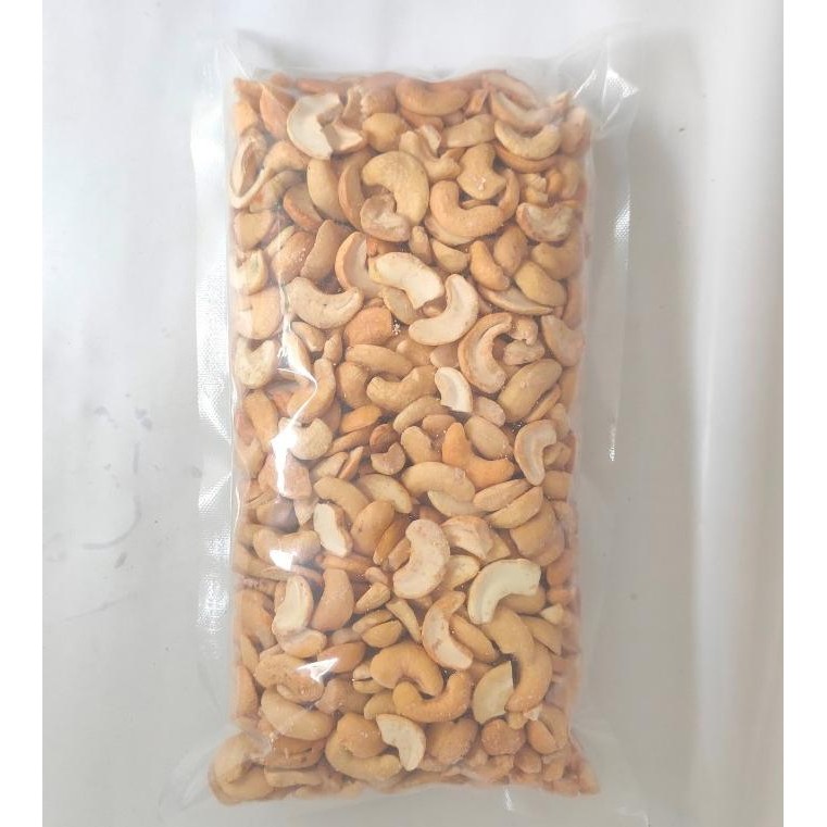 

500g Roasted Mede/ Mete Kacang Mede Sulawesi Belah 2 Rasa Ori /Asin [terbaik]