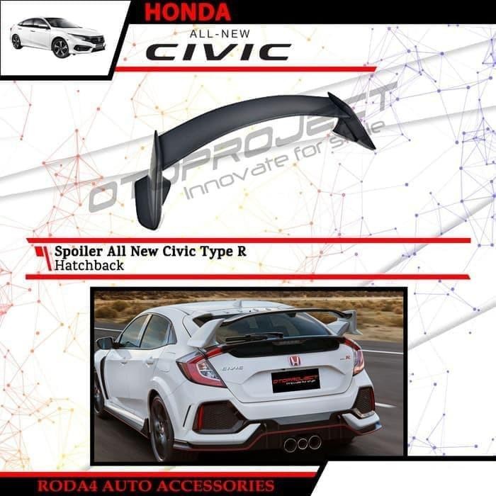 Spoiler Belakang Civic Turbo Mentah