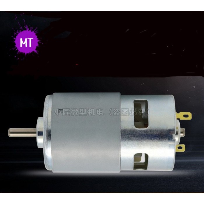 Ready Stock Paket Dinamo Motor Dc 795 Plus Bracket