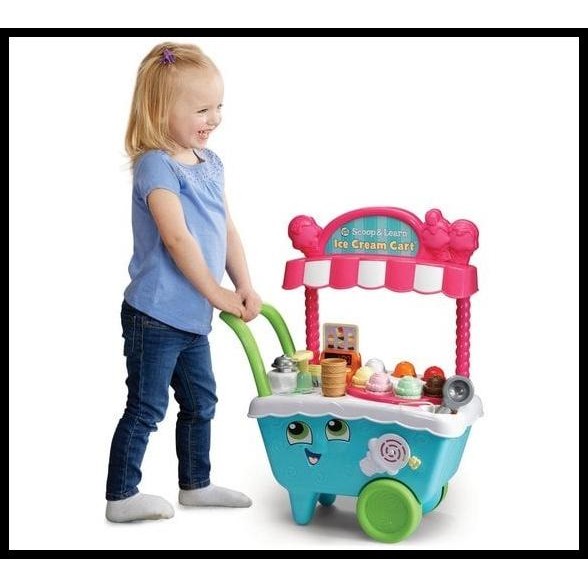 LEAPFROG SCOOP & LEARN ICE CREAM CART