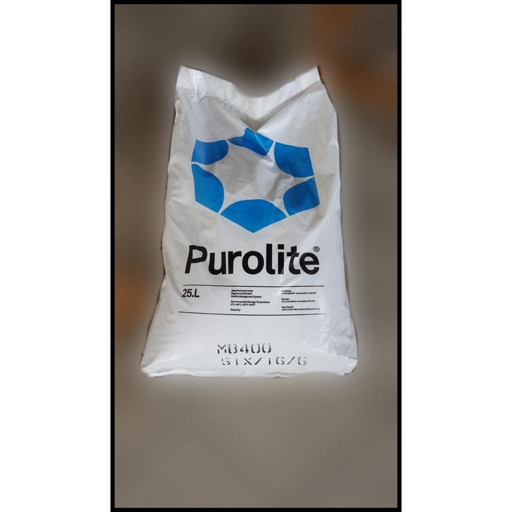 

RESIN MIXED BAD MB400 PUROLITE MIXBAD