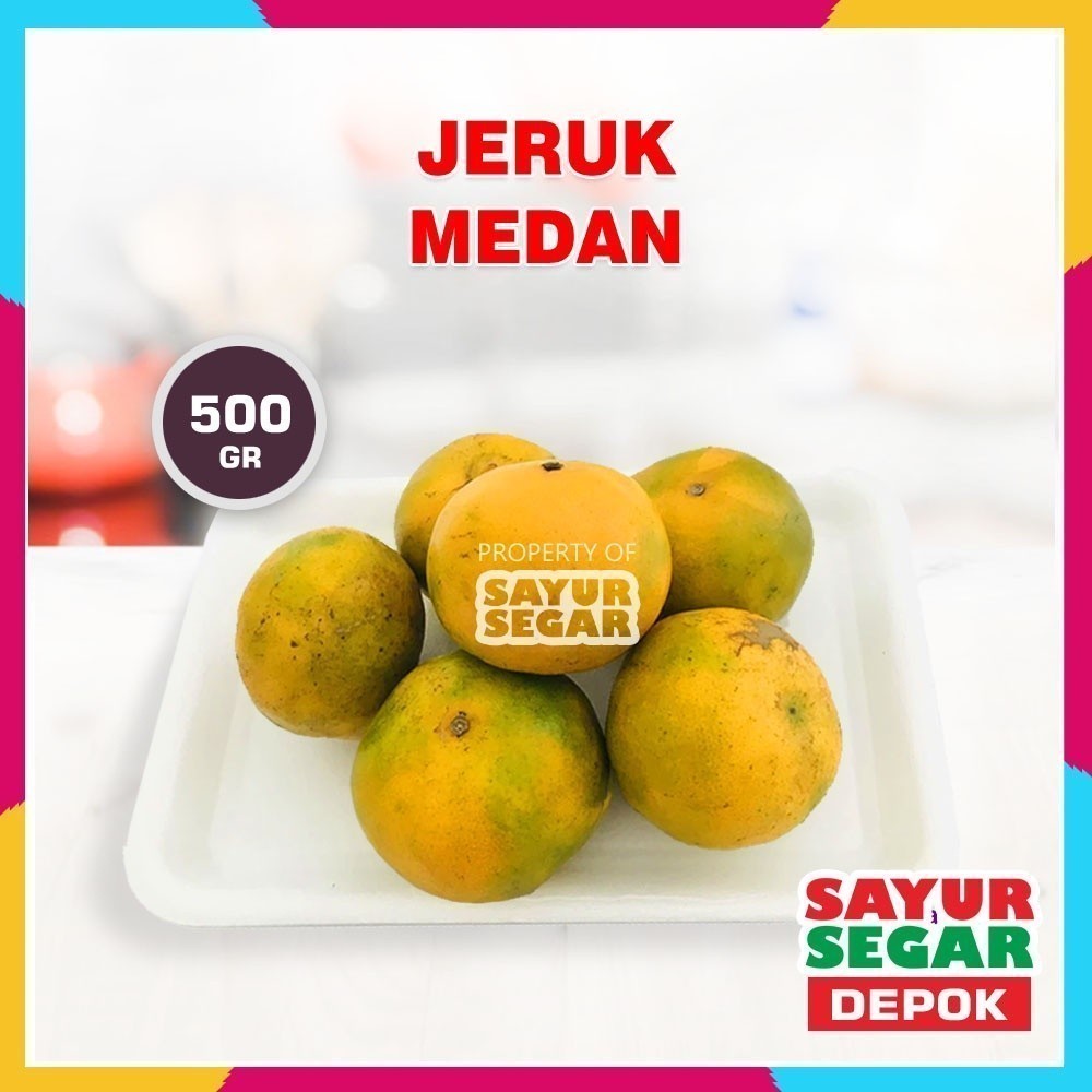 

BUAH JERUK MEDAN [500g] PREMIUM