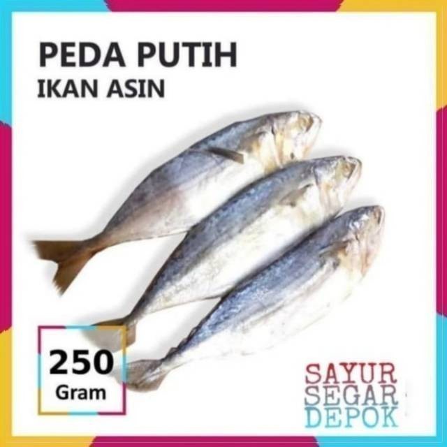 

Ikan asin peda putih / sayur segar depok