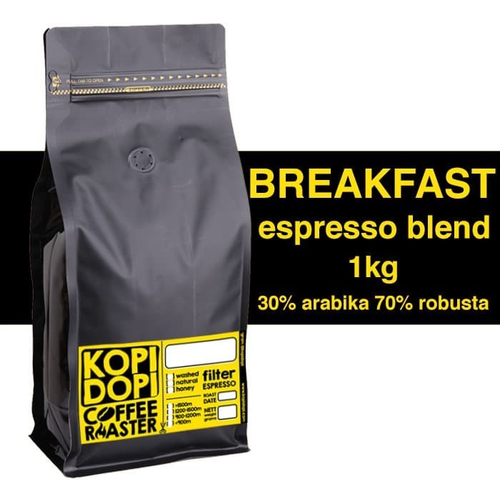 

Kopi Espresso Blend Breakfast 30:70 1 Kg 1Kg