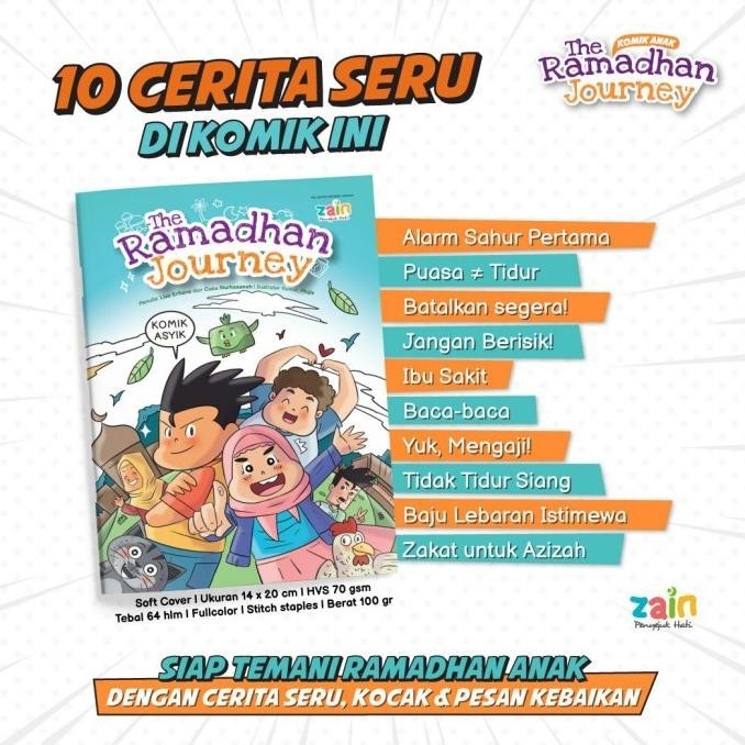 

Buku Komik Anak Muslim | The Ramadhan Journey | By Zain