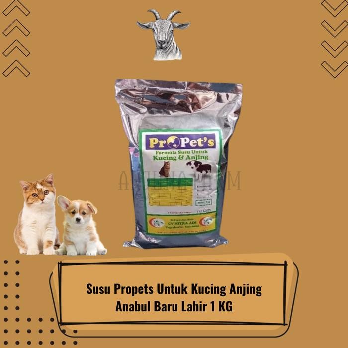 

Susu Anak Kucing Anjing Propets 1 KG Susu Anabul