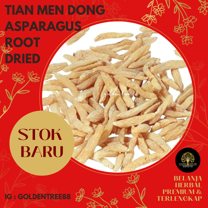 

Legend - (100 Gram) Tian Men Dong Asparagus Root Tuber Asparagi Cochinensis