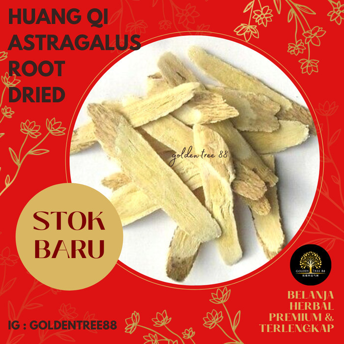 

Legend - 100 Gram Premium Astragalus Root / Huang Qi / Eng Ki Herbal China Ori