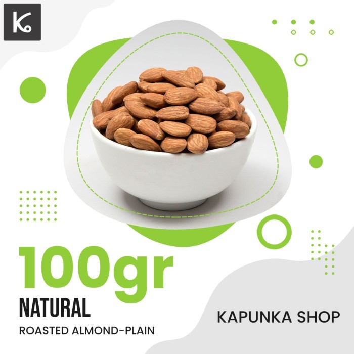 

Legend - Almond Panggang 100Gr/Roasted Almond/Almond Siap Makan