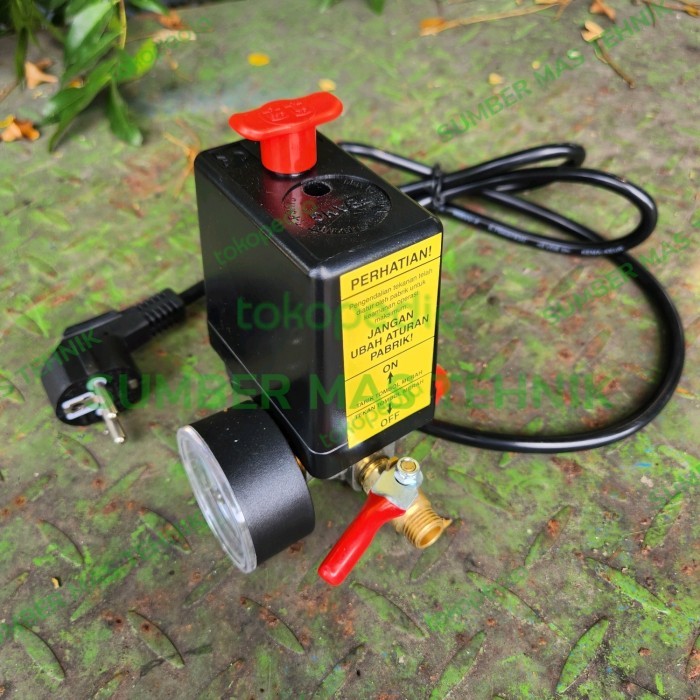 BEBAS ONGKIR - switch otomatis kompresor set sakelar kompresor set pressure switch ol