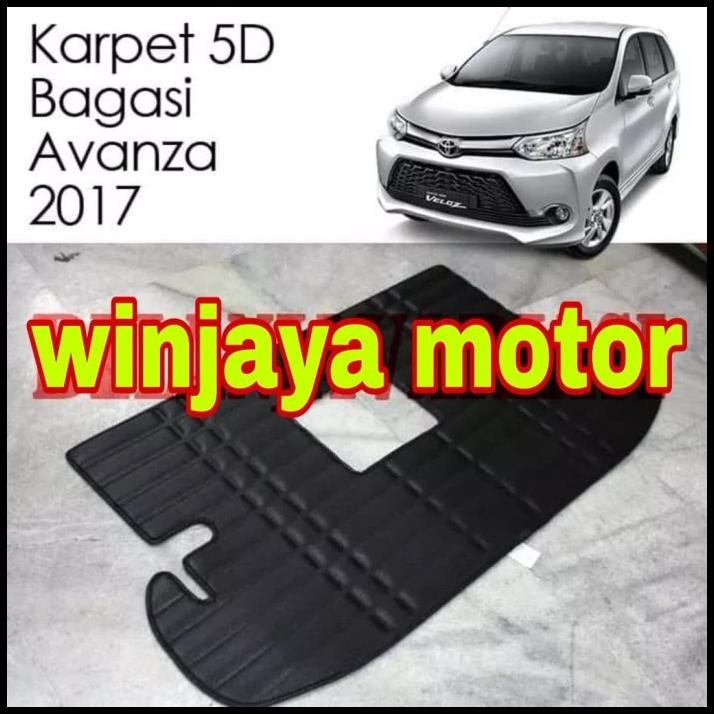 TERBARU KARPET MOBIL 5D BAGASI TOYOTA AVANZA 2017 - DAYTONA 