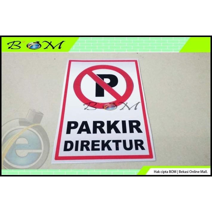 

HOT DEAL STIKER STICKER GAMBAR TULISAN DILARANG PARKIR P PARKIR DIREKTUR !