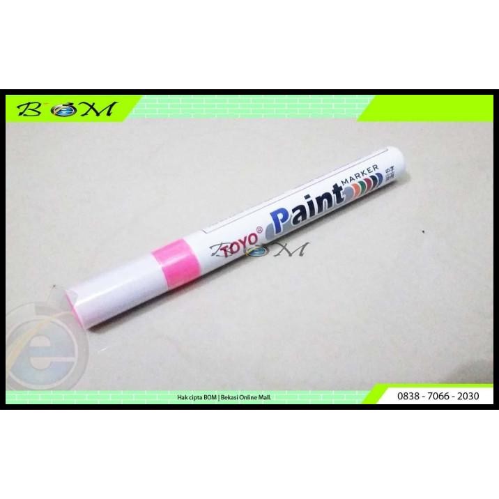 

BEST DEAL SPIDOL MARKER BAN TYRE TOYO PAINT WARNA PINK MERAH MUDA JAMBU !!!!!!