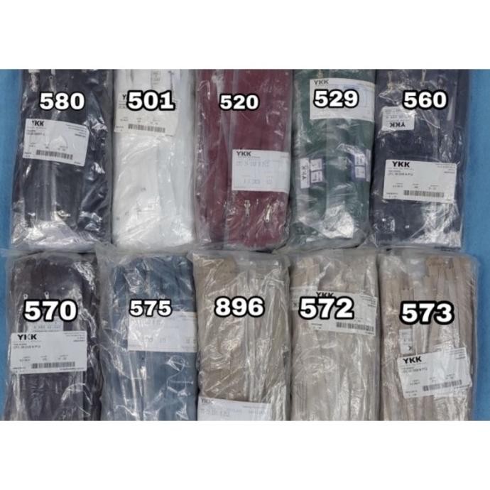 

BEBAS ONGKIR - Resleting YKK CFC-39 8 inch (20 cm) - 10 lusin