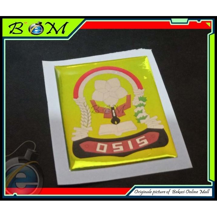 

TERMURAH STICKER STIKER LOGO TIMBUL LAMBANG OSIS SMP !
