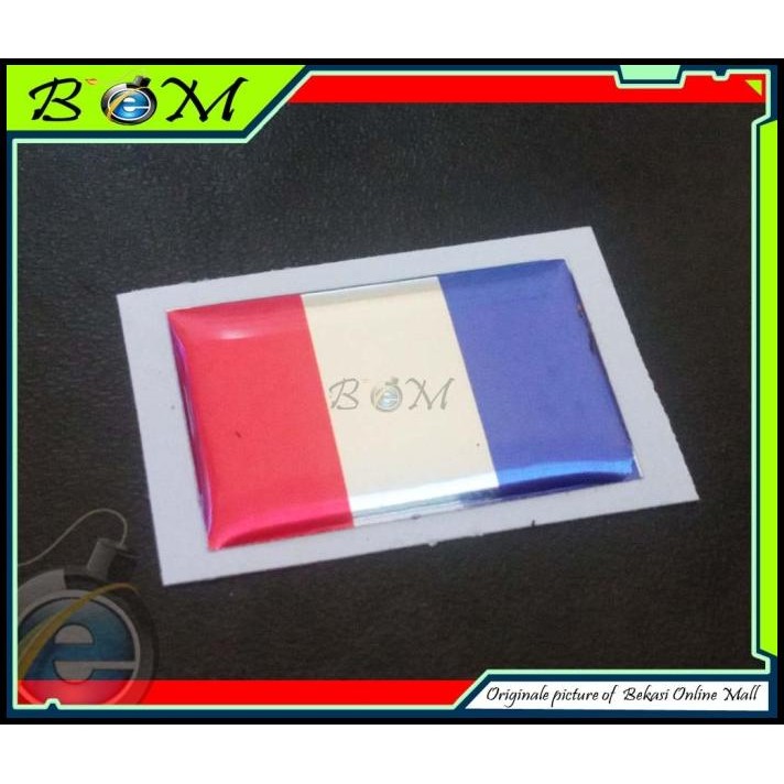 

DISKON STICKER STIKER TIMBUL BENDERA PERANCIS PRANCIS FRANCE 3X2 CM !!!!