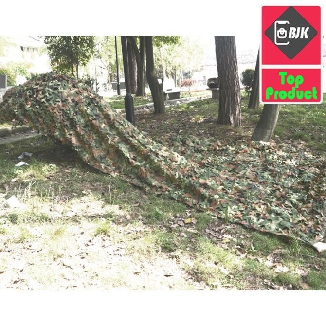 Tenda Jaring Kamuflase Camping Militer Camouflage Net 2X3M Camouflage