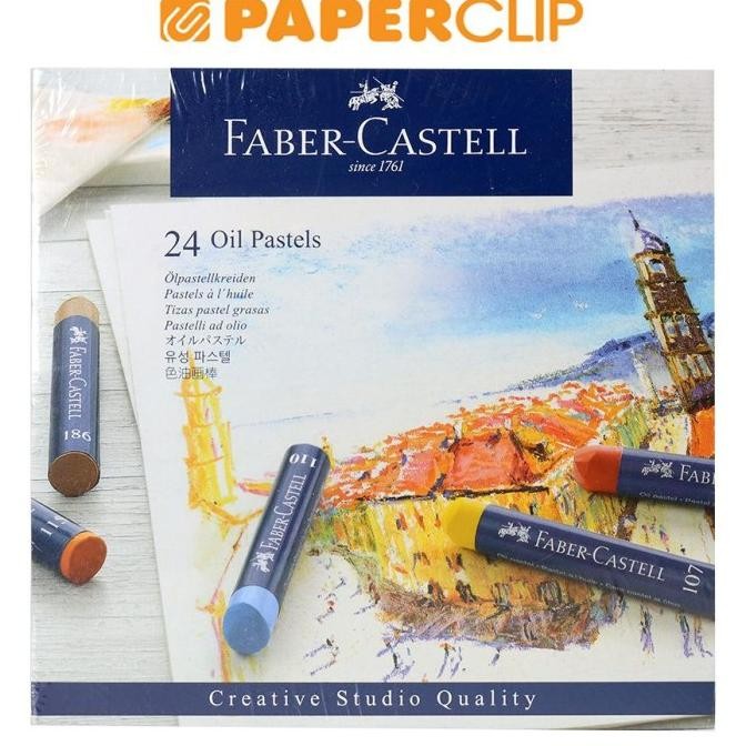 

CRAYON FABER CASTELL 127024 24C OIL PASTEL CREATIVE STUDIO CRAYON ALAT GAMBAR ALAT LUKIS PENSIL WARNA LENGKAP UNIK LUCU MODERN TERBARU ASLI 100% ORIGINAL OFFICIAL GARANSI BRAND TERLARIS DISKON GROSIR COD TREND 2024 2025 NEGO BAYAR DI TEMPAT DISKON GRATIS