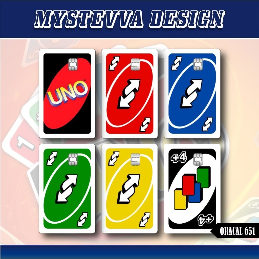 

Uno Stiker Kartu Atm Card Bca Bri Mandiri Debit Credit Emoney Flazz Casing/Case Stiker Skin Wrap CUSTOM - Premium Quality