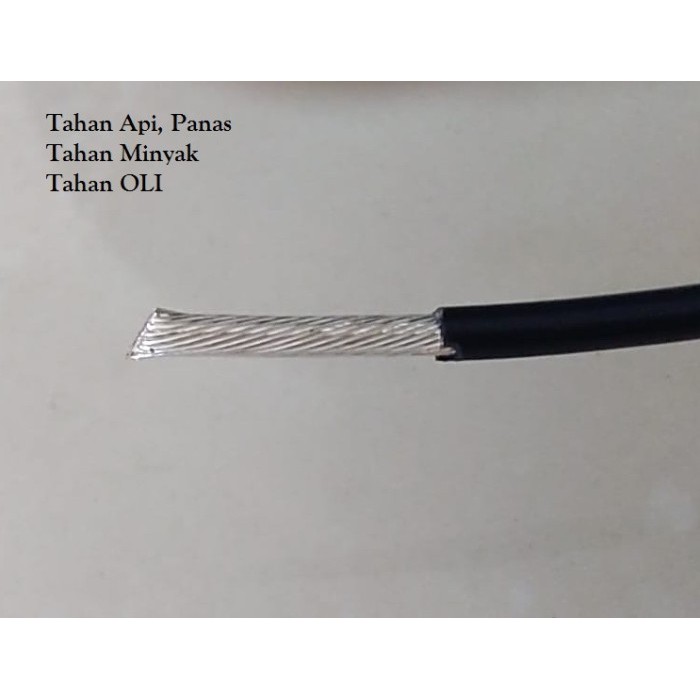 Kabel Silver AWG 10 Teledyne Thermatics AWG10 Teflon Silver Cable Htm