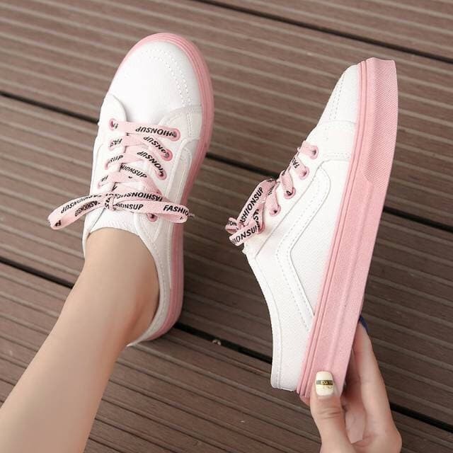 Tbig - Sneakers Sepatu Sandal Tali Sepatu Wanita - A105