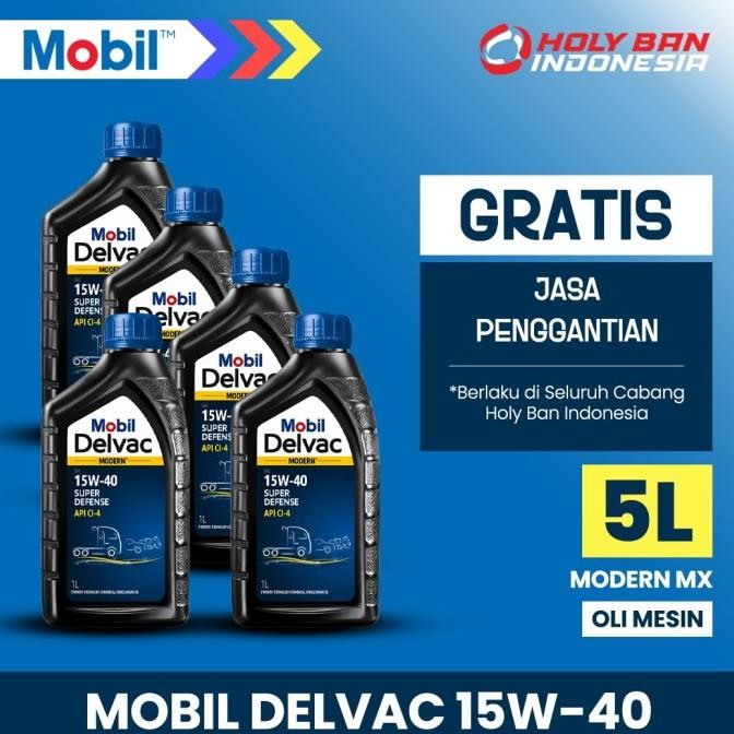 

READY MOBIL DELVAC MX 15W-40 (5 LITER) - OLI MESIN