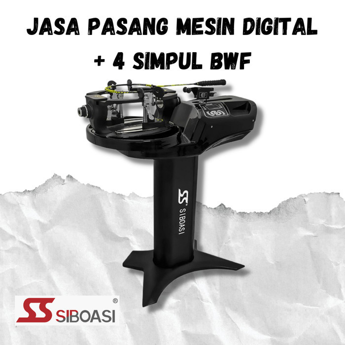 Jasa Pasang Senar Raket Mesin Digital Siboasi