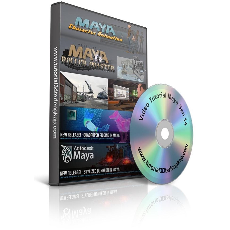 Diskon Video Tutorial Autodesk Maya Seri 14