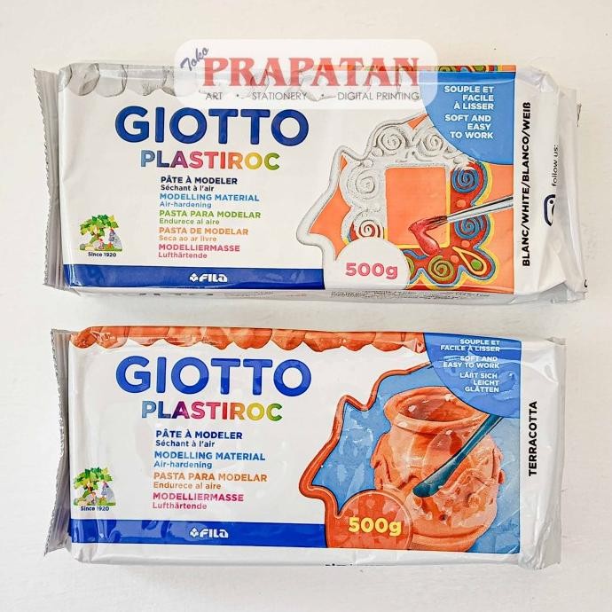 

BARU GIOTTO PLASTIROC MODELLING CLAY | TANAH LIAT | POTTERY