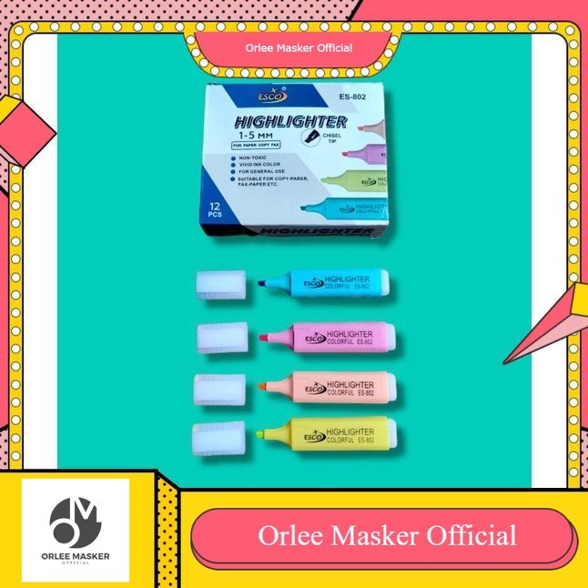 

STABILO ESCO TANGGUNG ORIGINAL (1 PCS RANDOM WARNA)