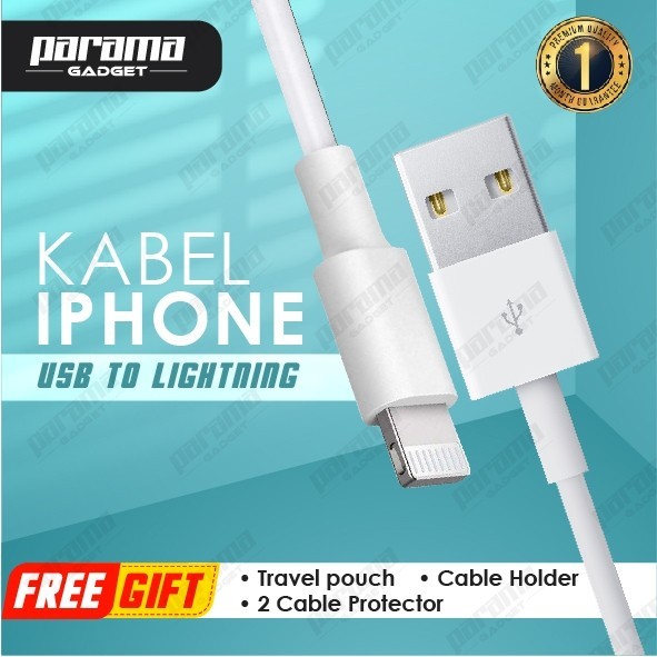 Kabel Charger Iphone- Original 200%