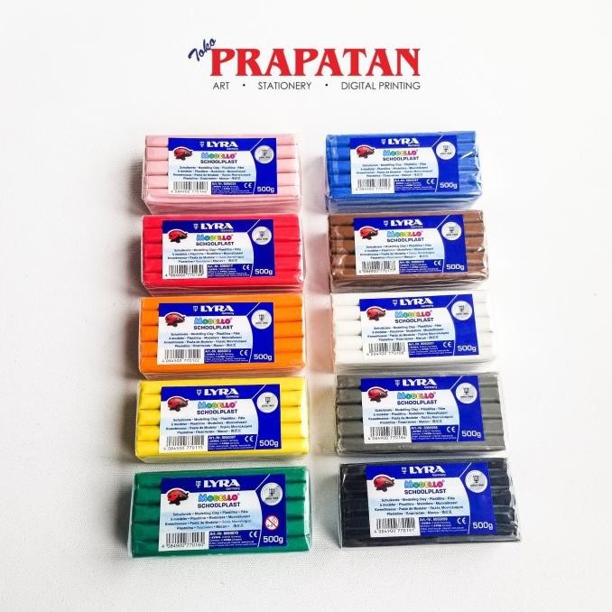 

BARU LYRA MODELLO SCHOOL PLAST / MODELLING CLAY / LILIN 500 GRAM