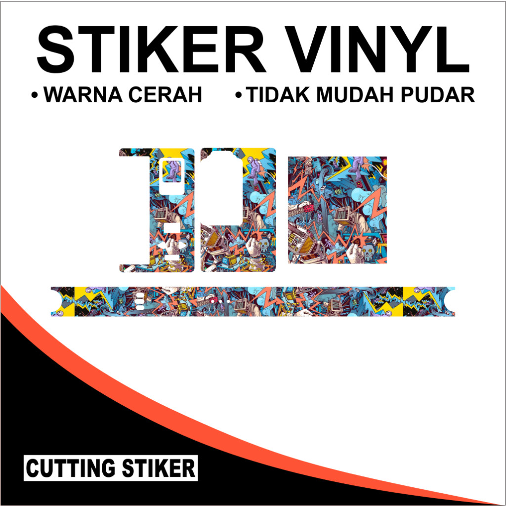 

Paketan Stiker B80 Laminasi Doff Motif 10 Casing/Case Stiker Skin Wrap CUSTOM - Premium Quality