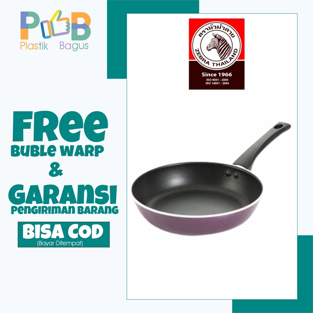 wajan frypan 24 cm zebra FRYPAN IH 24cm ZELECT 174553