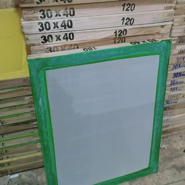 

Sale Screen Sablon 30X40 T.120, T.150, T.165, T.180 (Putih) Deal