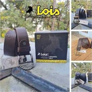 Ikat Pinggang Pria LOIS Original 100 Persen Asli / Gesper Lois 1012