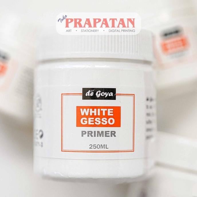 

BARU DE GOYA WHITE GESSO PRIMER 100-250ML | MEDIUM KANVAS