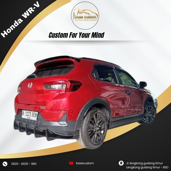 BODYKIT HONDA WRV + SPOILER WING