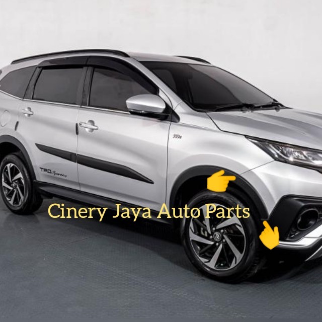 OVER FENDER EXTENSION BEMPER BUMPER DEPAN KANAN ALL NEW RUSH TERIOS