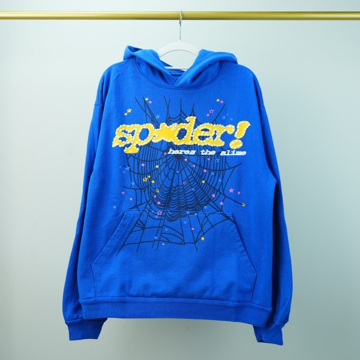 Sp5der 'TC Hoodie' - Blue